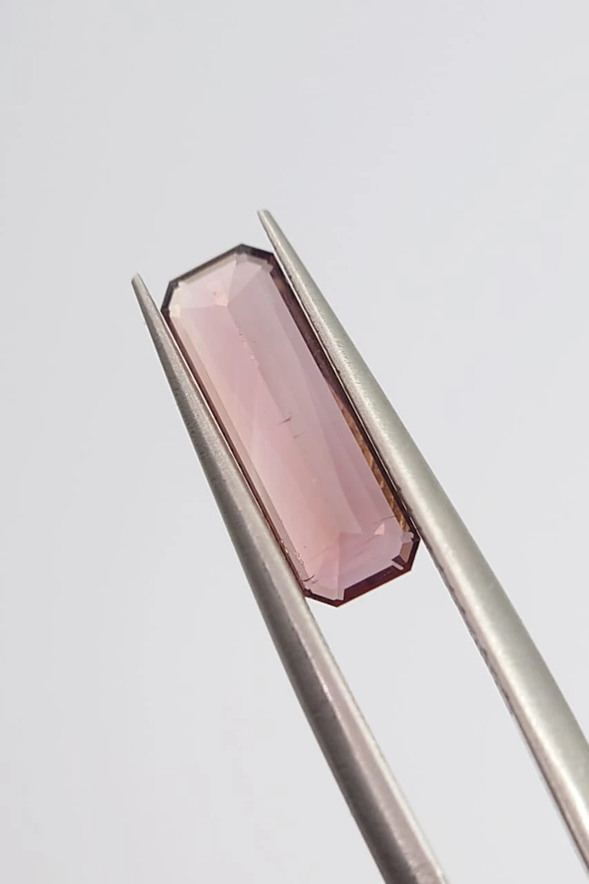4.4ct Natural Tourmaline Emerald Cut Loose Gemstone From Afghanistan — view 2